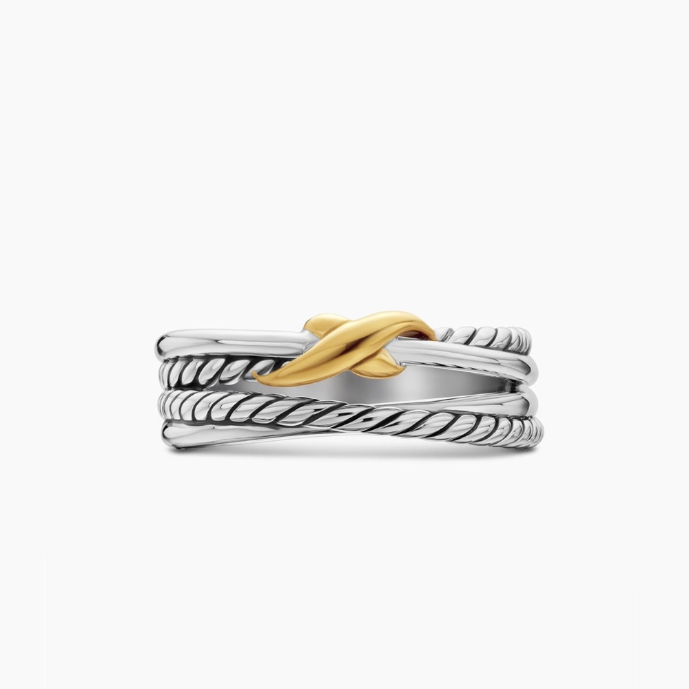 David Yurman x crossover band ring